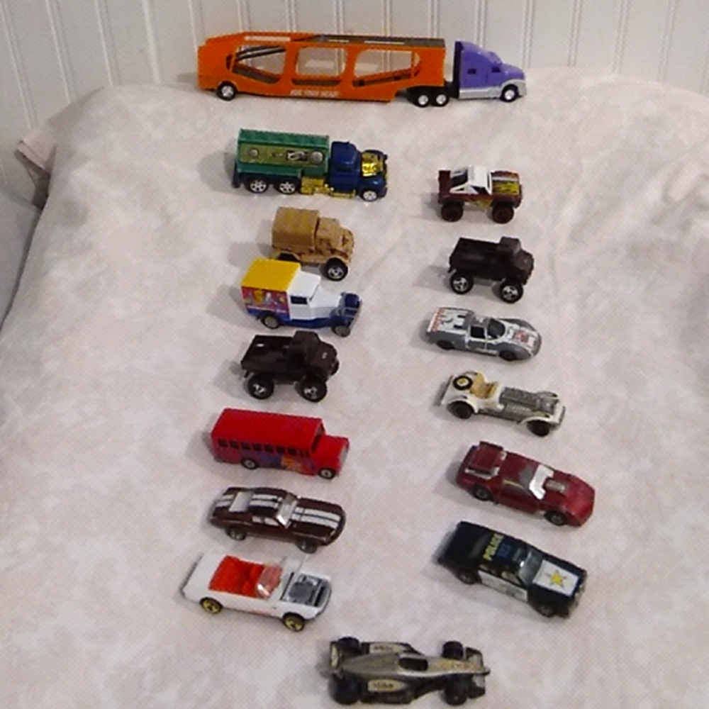 15 Die Cast Vehicles